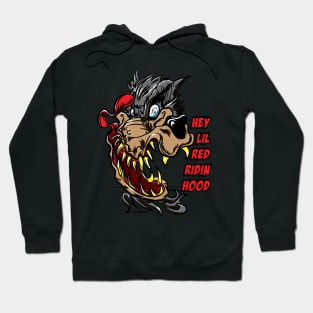 Wolf Toon "Hey There Lil' Red Ridin' Hood Hoodie